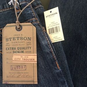 Stetson ladies jeans New with tags